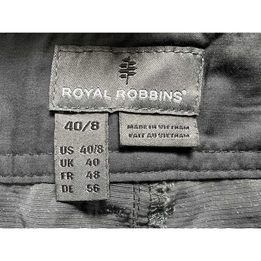 Royal Robbins Mens Size 40/8 Convoy Shorts MidRise Cargo Utility Olive Green NEW - Picture 3 of 16